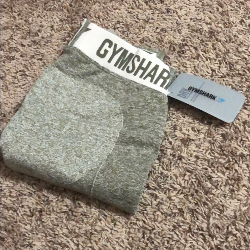 Gymshark Khaki Flex Leggings
